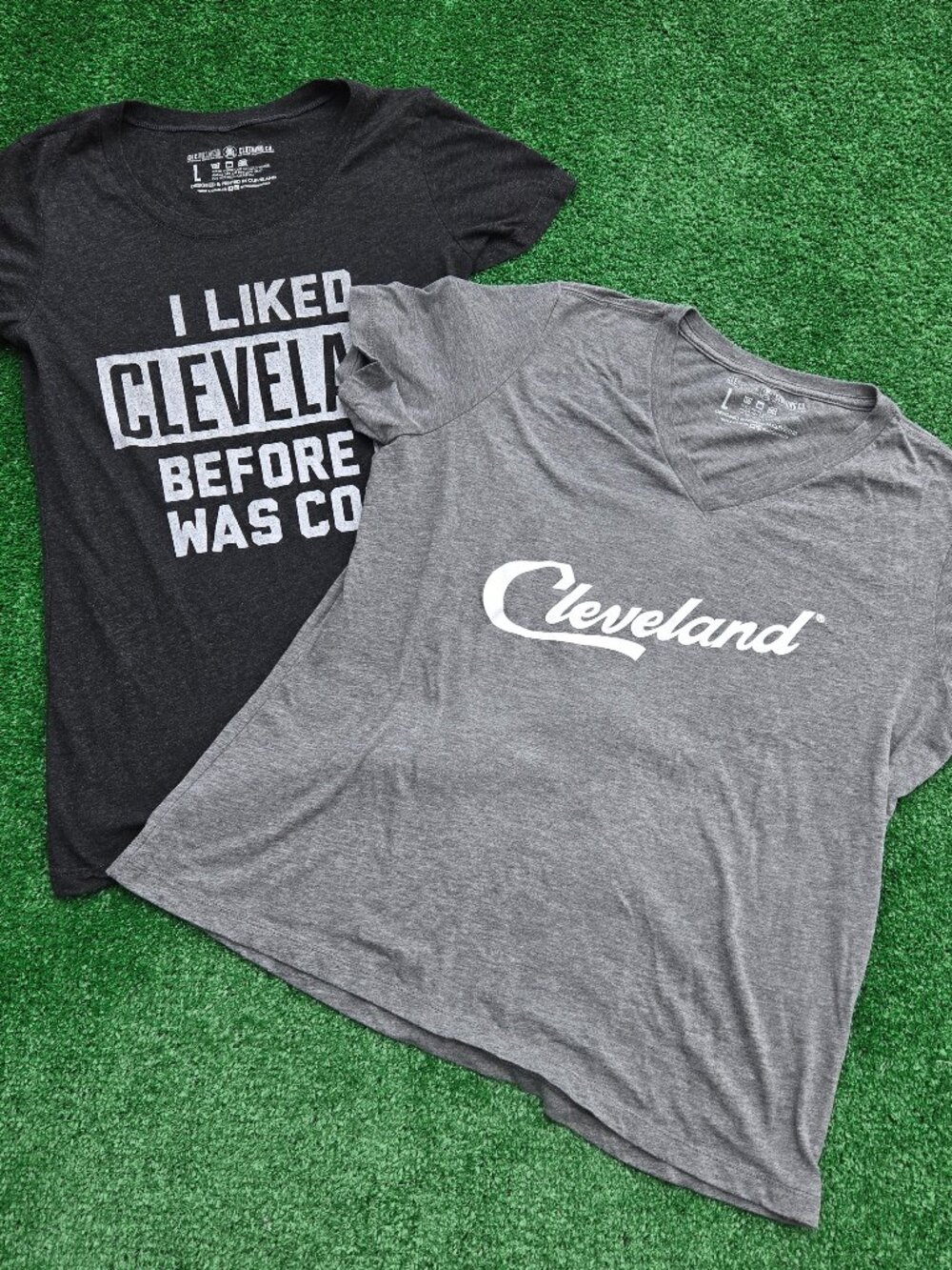 2 Cleveland tees - Women's and Youth
